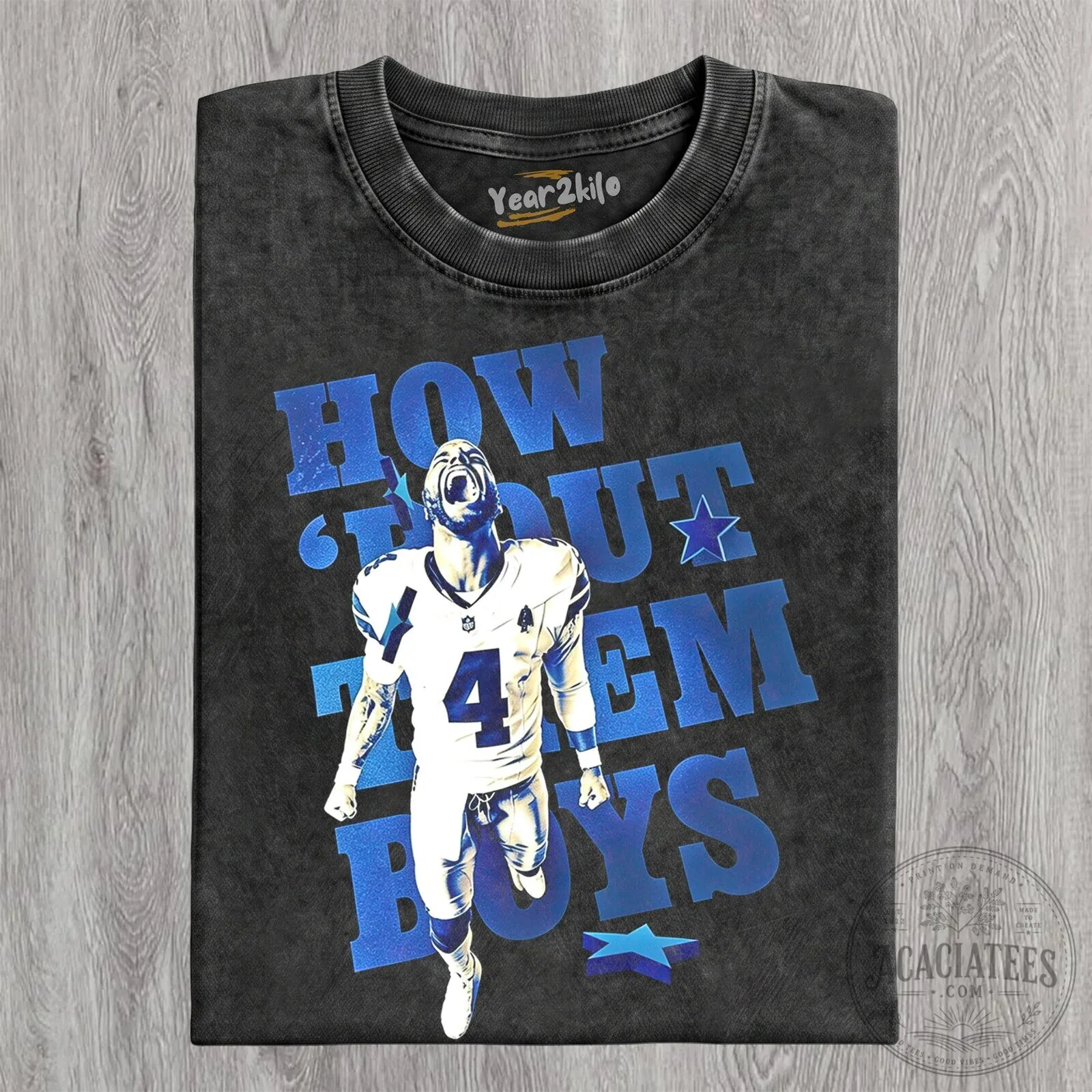 Dak Prescott Dallas Cowboys Football How Bout Them Boys T-Shirt