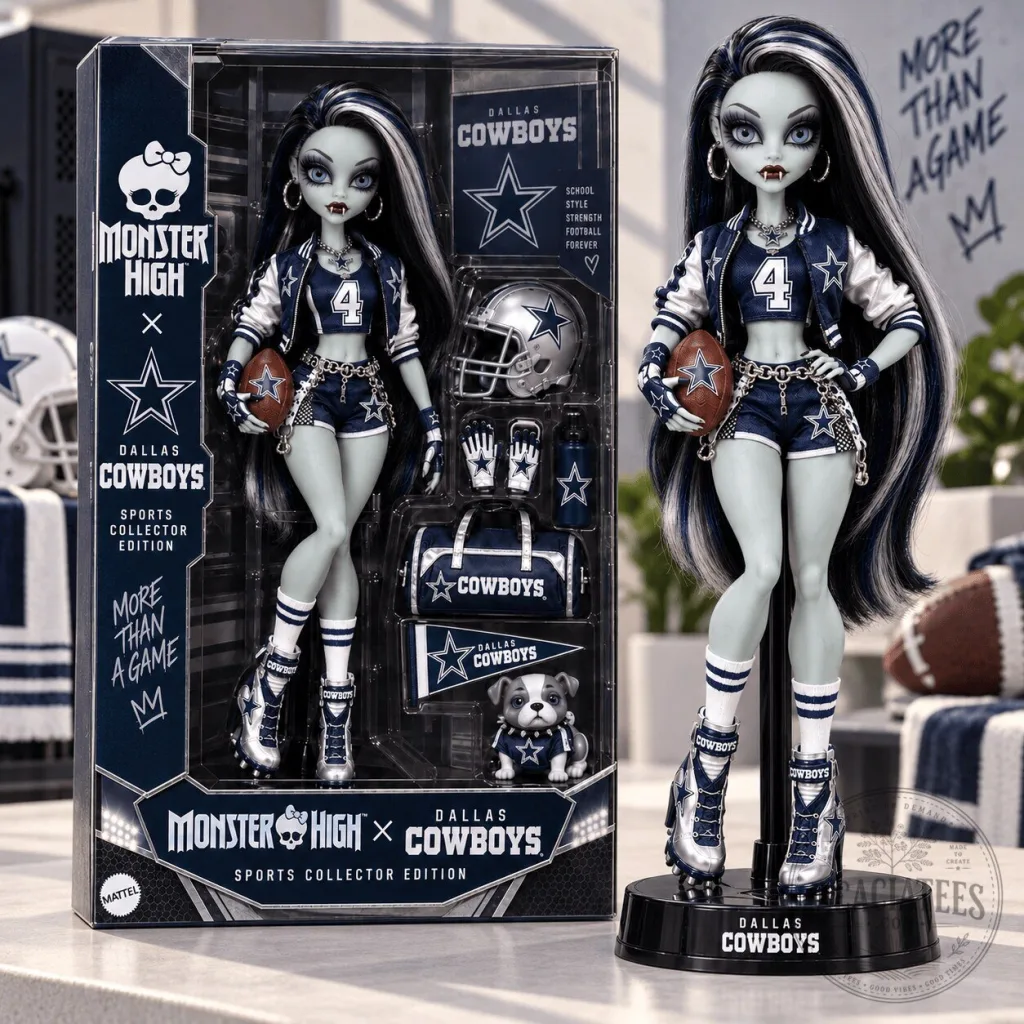 Monster High Skullector Dallas Cowboys Ghoulia Yelps Fashion Doll Monster High Skullector Dallas Cowboys Ghoulia Yelps Fashion Doll