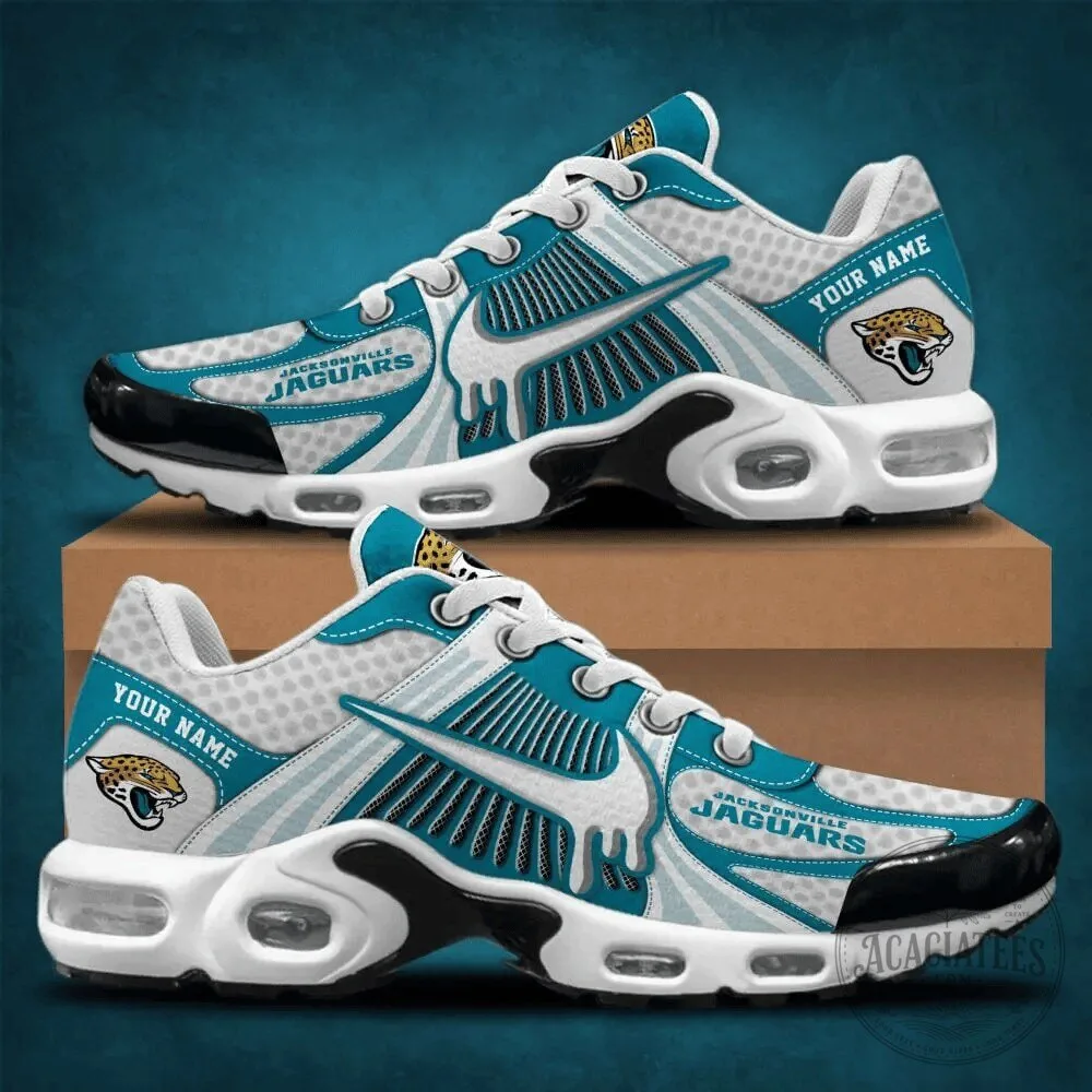 Jacksonville Jaguars Personalized Athletic Sneakers Running Shoes