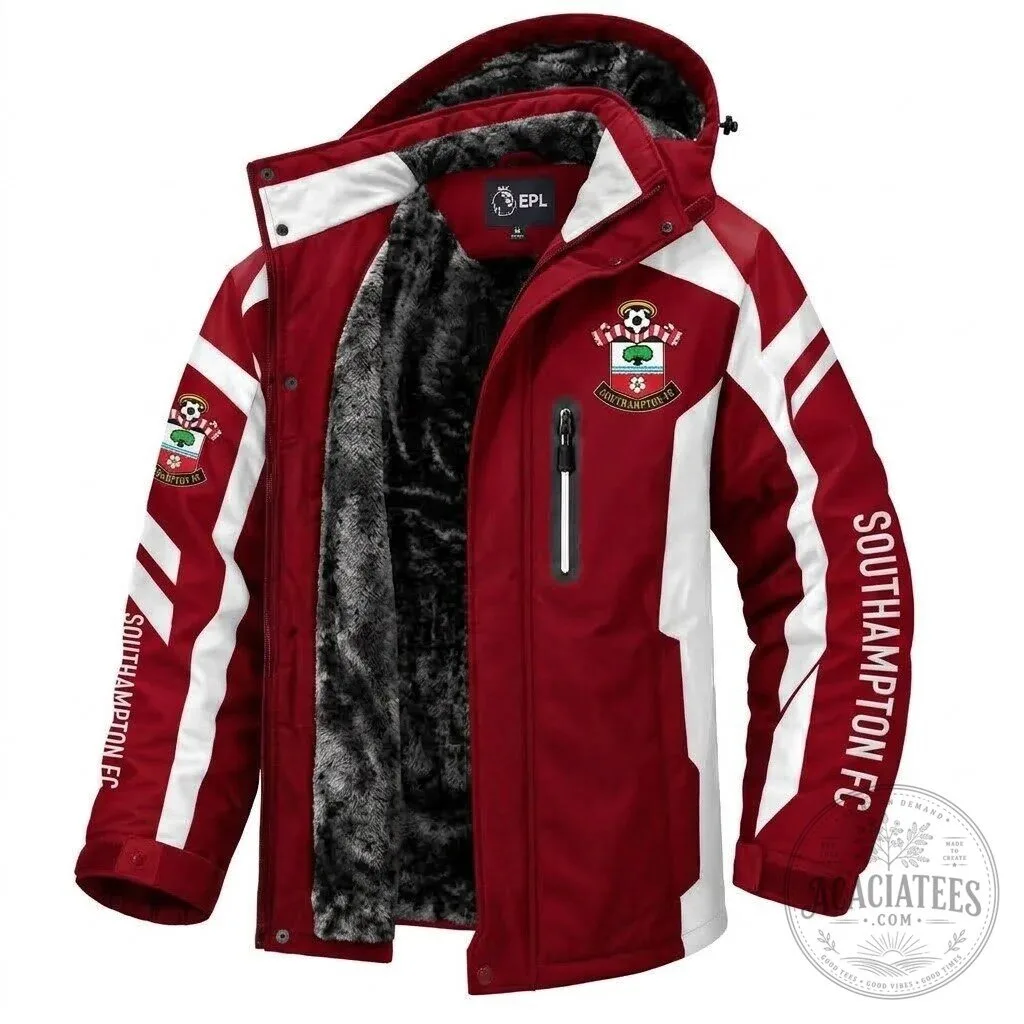 Southampton Football Club Winter Waterproof Parka Jacket