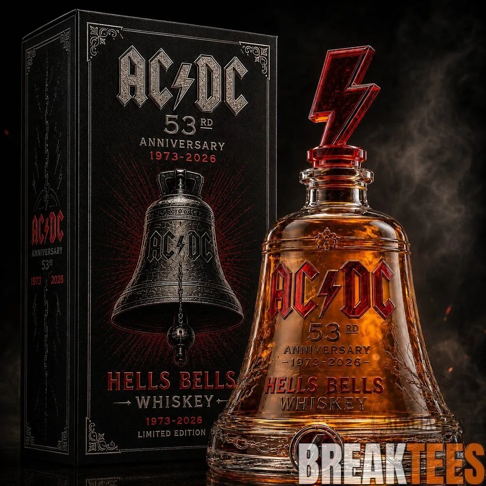 AC/DC Hells Bells Whiskey Bottle 53rd Anniversary 1973-2026 Limited Edition