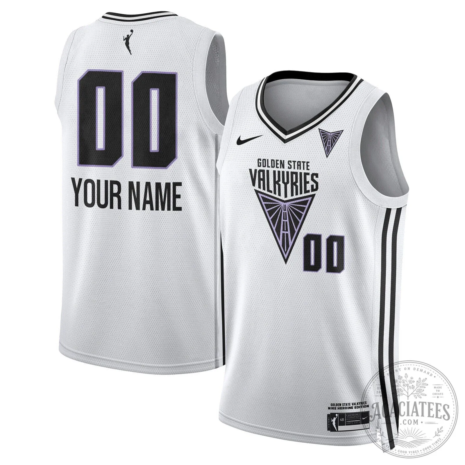 Golden State Valkyries Inaugural Season Black Custom Basketball Jersey 7 Golden State Valkyries Inaugural Season Black Custom Basketball Jersey