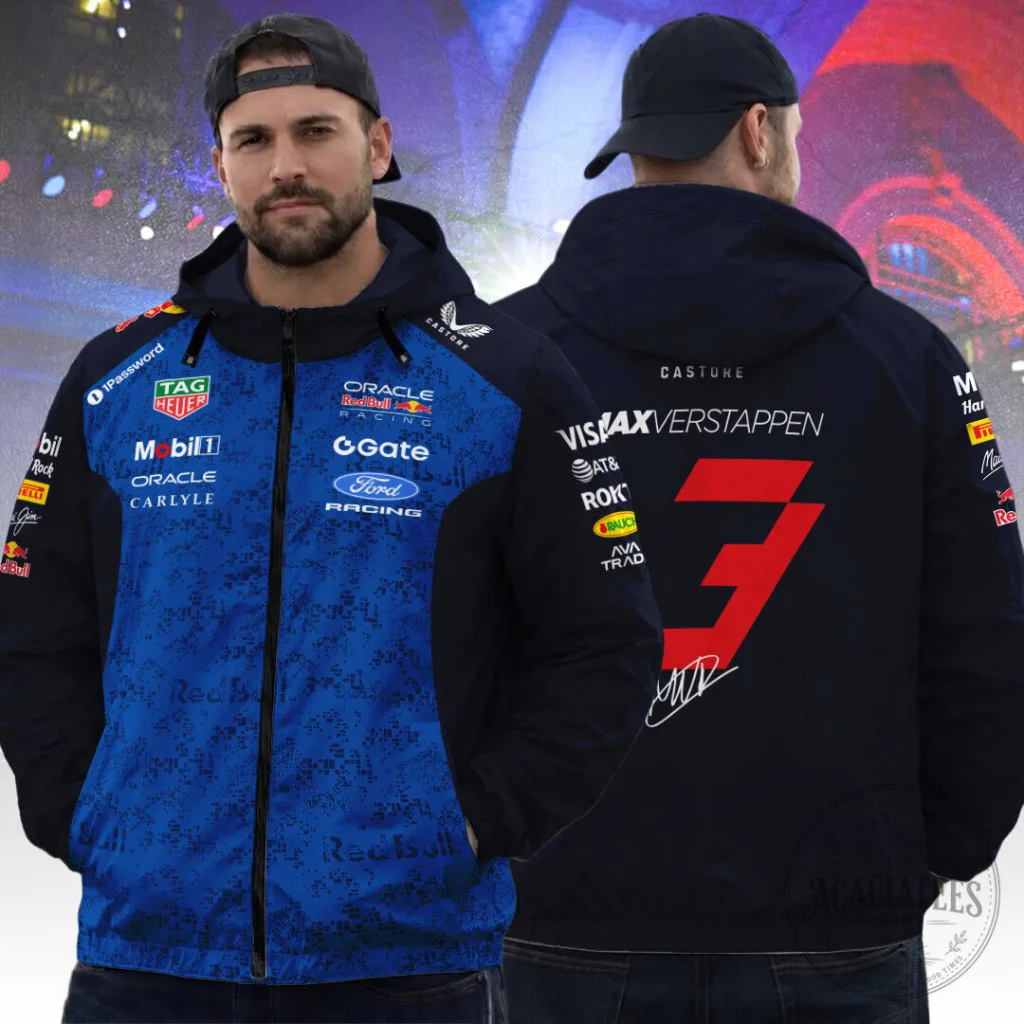 Max Verstappen Red Bull Racing Formula 1 Team Jacket 34 Max Verstappen Red Bull Racing Formula 1 Team Jacket