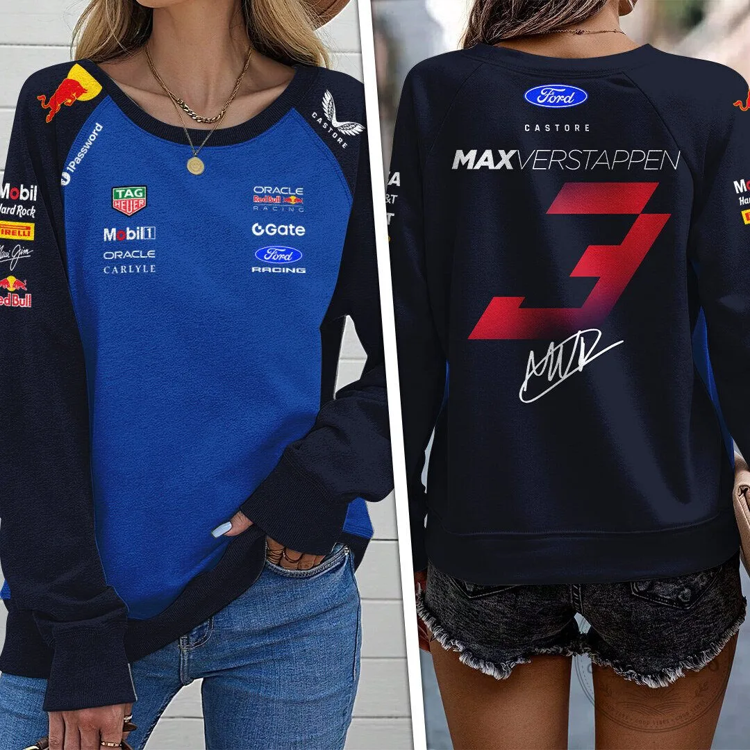 Max Verstappen Red Bull Racing Formula 1 Team Crewneck Sweatshirt