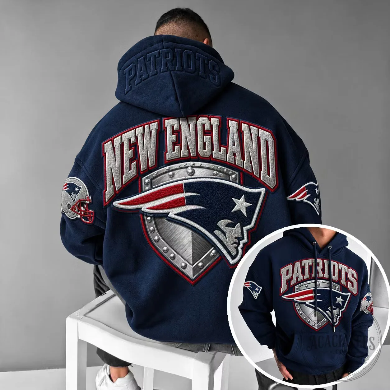 New England Patriots American Football Team Hoodie