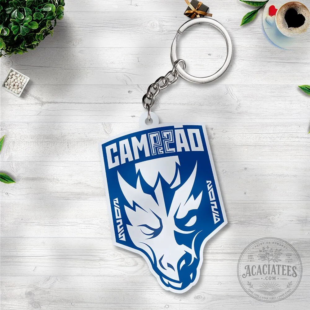 FC Porto Campeao Liga Portugal 25 26 Custom Shape Two Sided Keychain