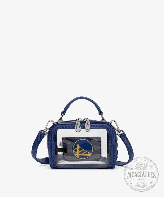 Golden State Warriors National Basketball Association Clear Crossbody Bag