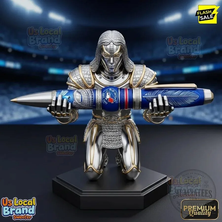 Toronto Blue Jays World Series 2025 Collectible Rollerball Pen with Knight Stand