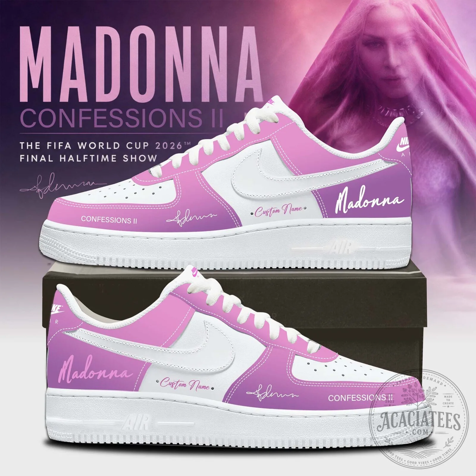 Madonna Confessions II FIFA World Cup 2026 Halftime Show Shoes