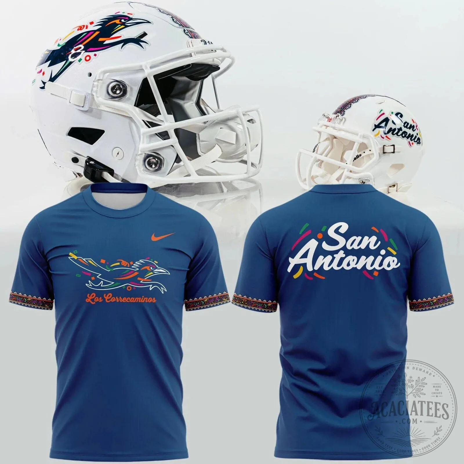 UTSA Roadrunners Hispanic Heritage Los Correcaminos San Antonio T-Shirt 1 UTSA Roadrunners Hispanic Heritage Los Correcaminos San Antonio T-Shirt