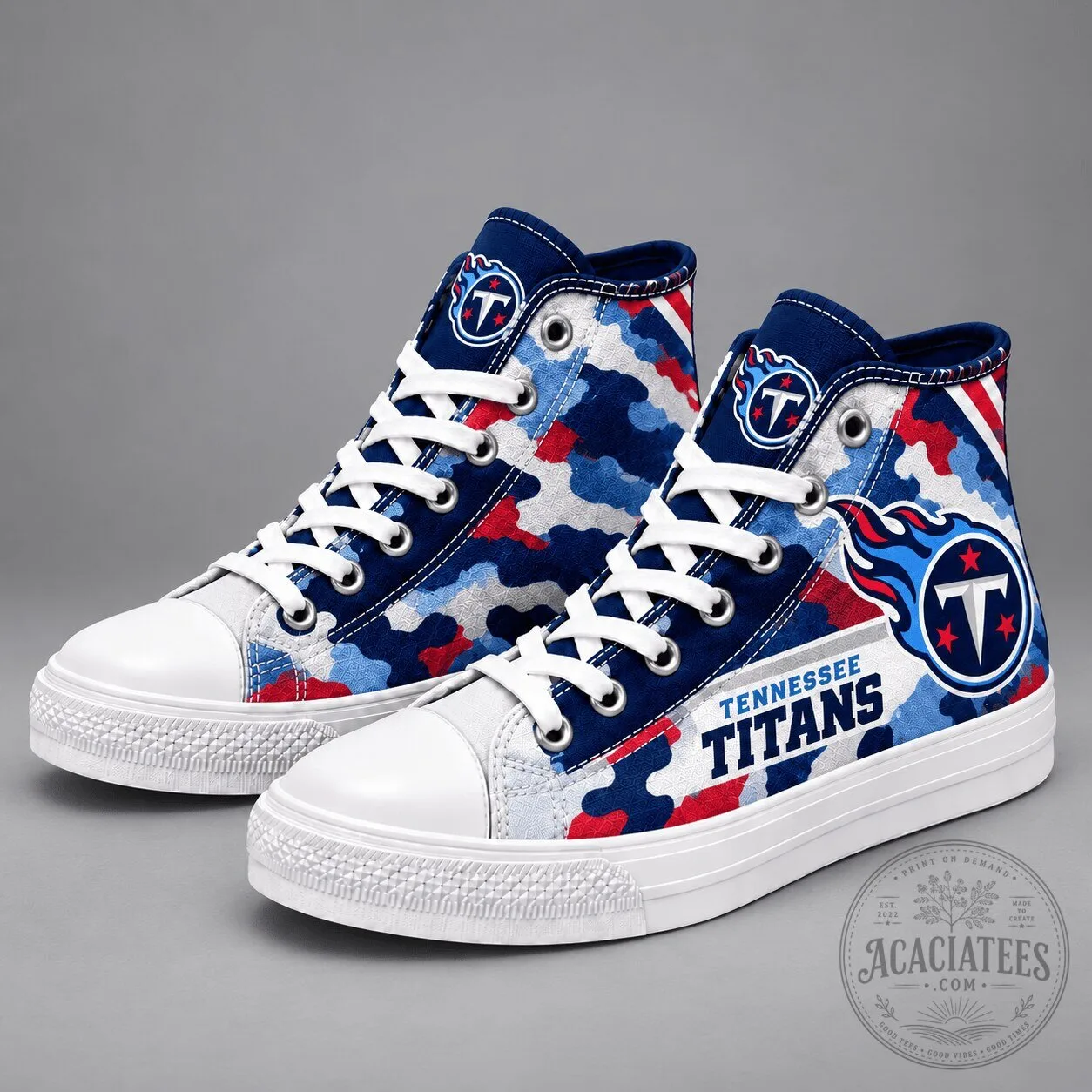 Miami Dolphins NFL Personalized Puffer Vest Custom Name and Number 6 Tennessee Titans High Top Canvas Shoes