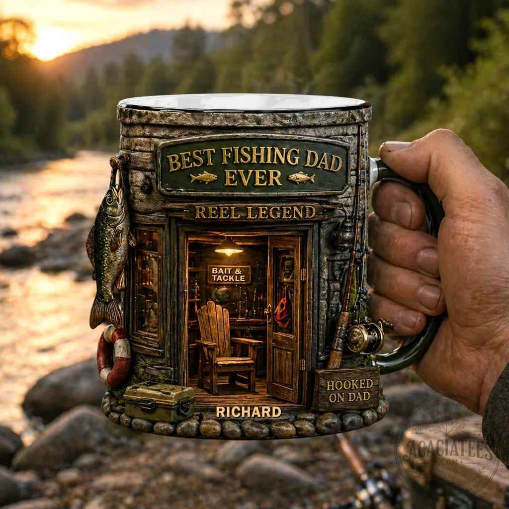 Best Fishing Dad Ever Reel Legend Personalized Fishing Themed Mug 62 Best Fishing Dad Ever Reel Legend Personalized Fishing Themed Mug