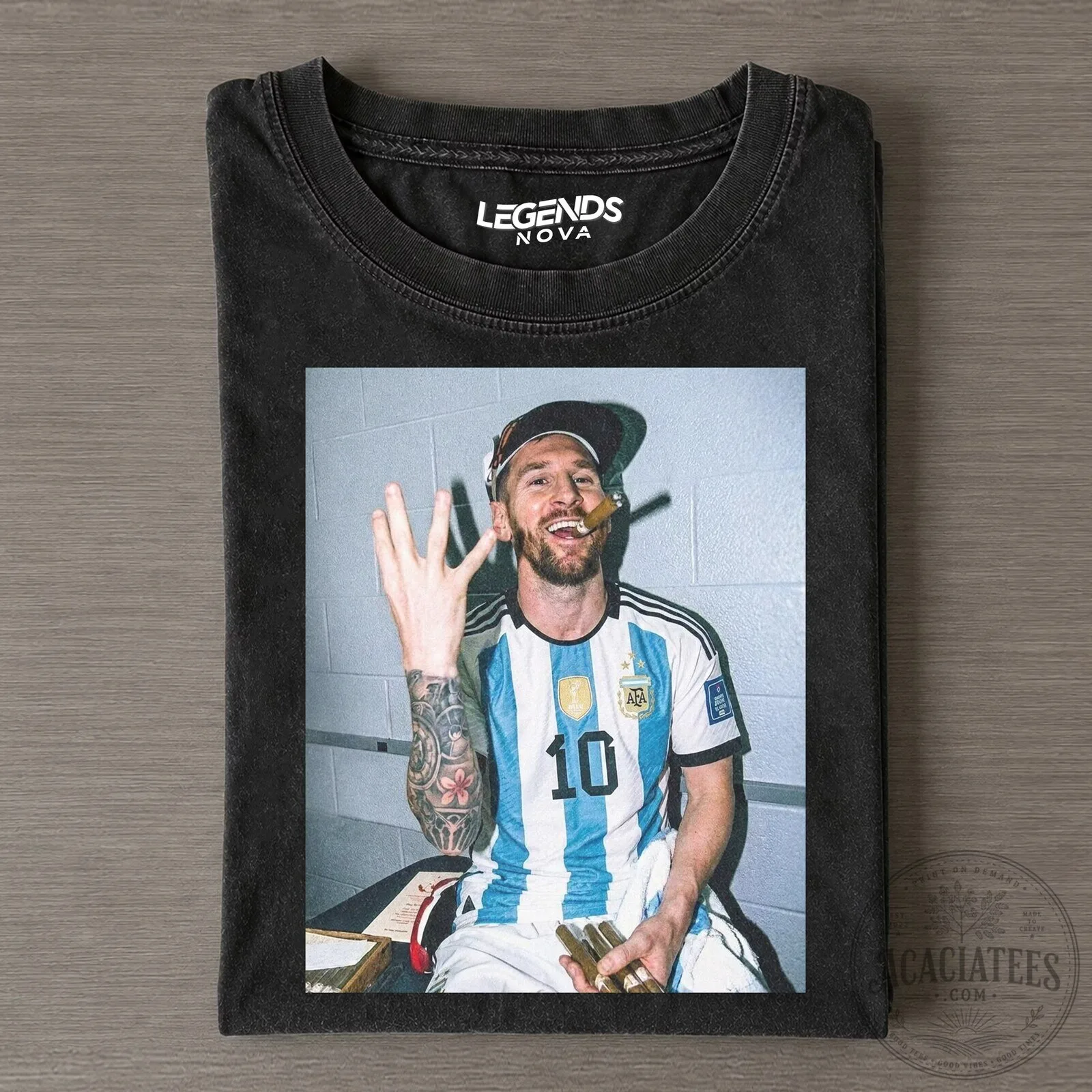 Lionel Messi Argentina National Team Soccer Player T-Shirt