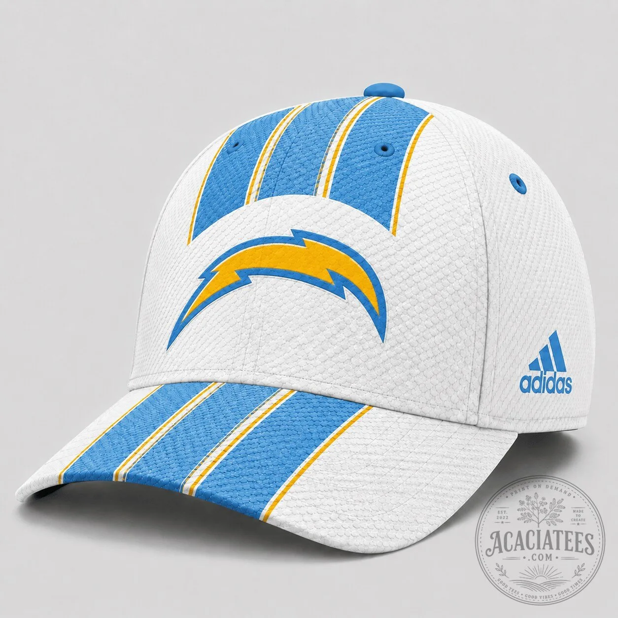 Los Angeles Chargers National Football League Triple Stripe Premium Cap Hat