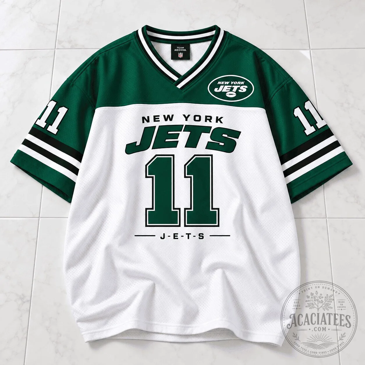 New York Jets Number 11 NFL Football Team Spirit Jersey