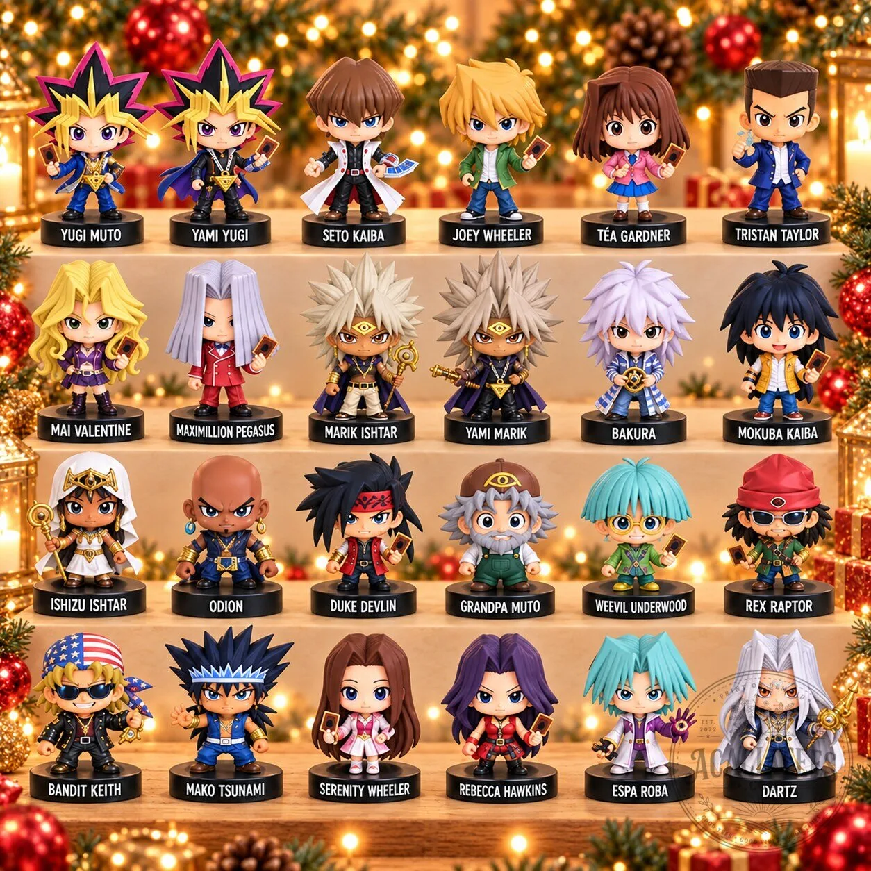 Yu-Gi-Oh! Character Collection Christmas Holiday Advent Calendar