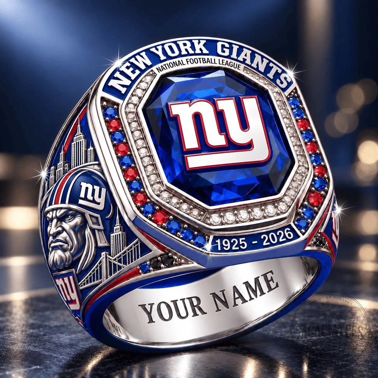 New York Giants NFL Championship Ring - Official Team Collectible
