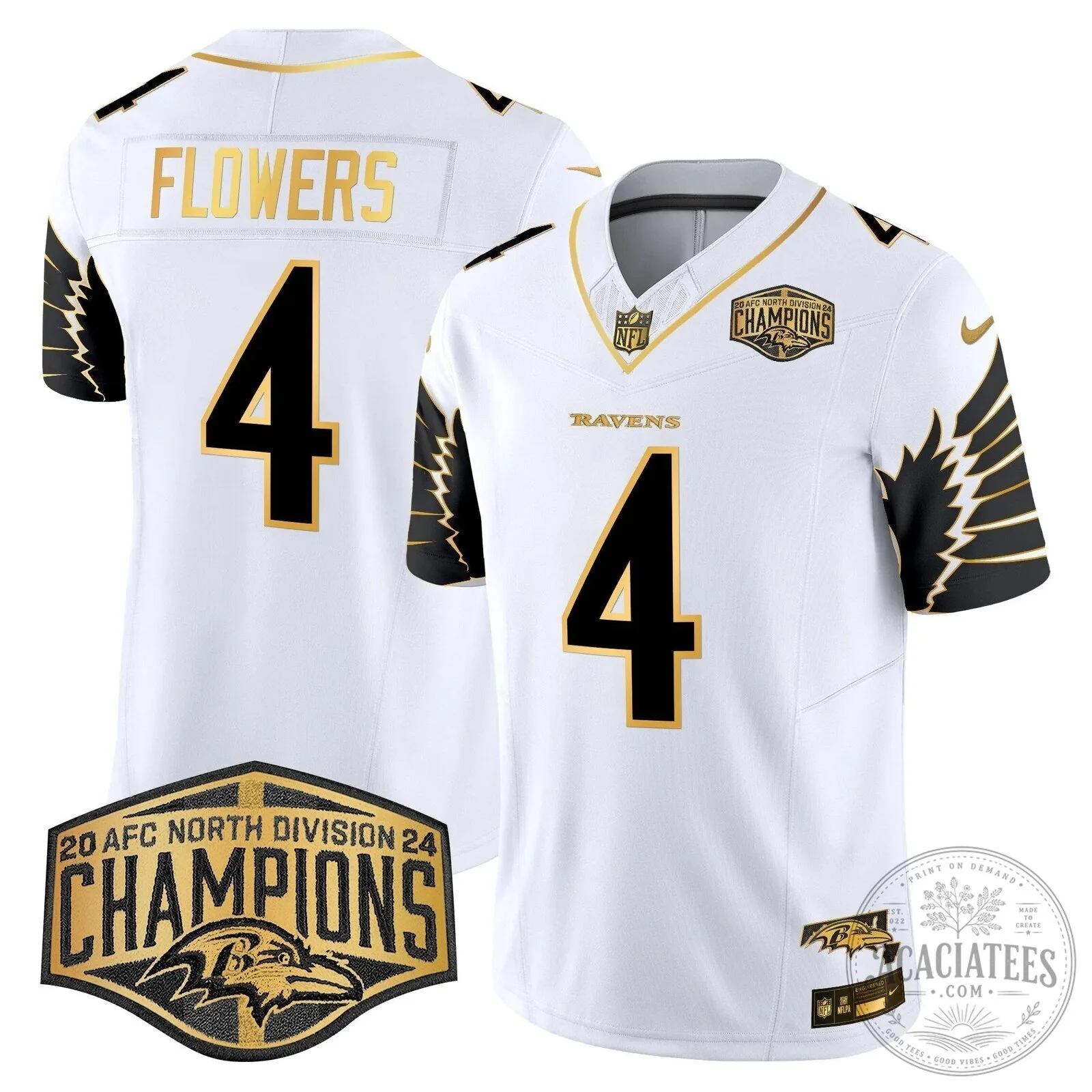 Henry Football Jersey for Baltimore Ravens 2024 AFC North Division Champions 57 Henry Football Jersey for Baltimore Ravens 2024 AFC North Division Champions