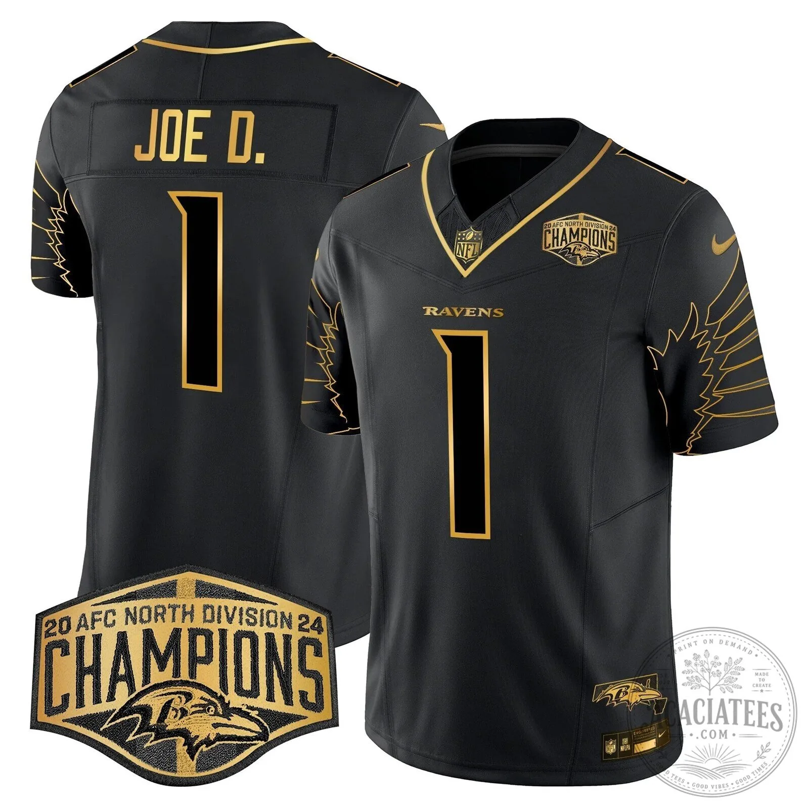 Henry Football Jersey for Baltimore Ravens 2024 AFC North Division Champions 69 Henry Football Jersey for Baltimore Ravens 2024 AFC North Division Champions