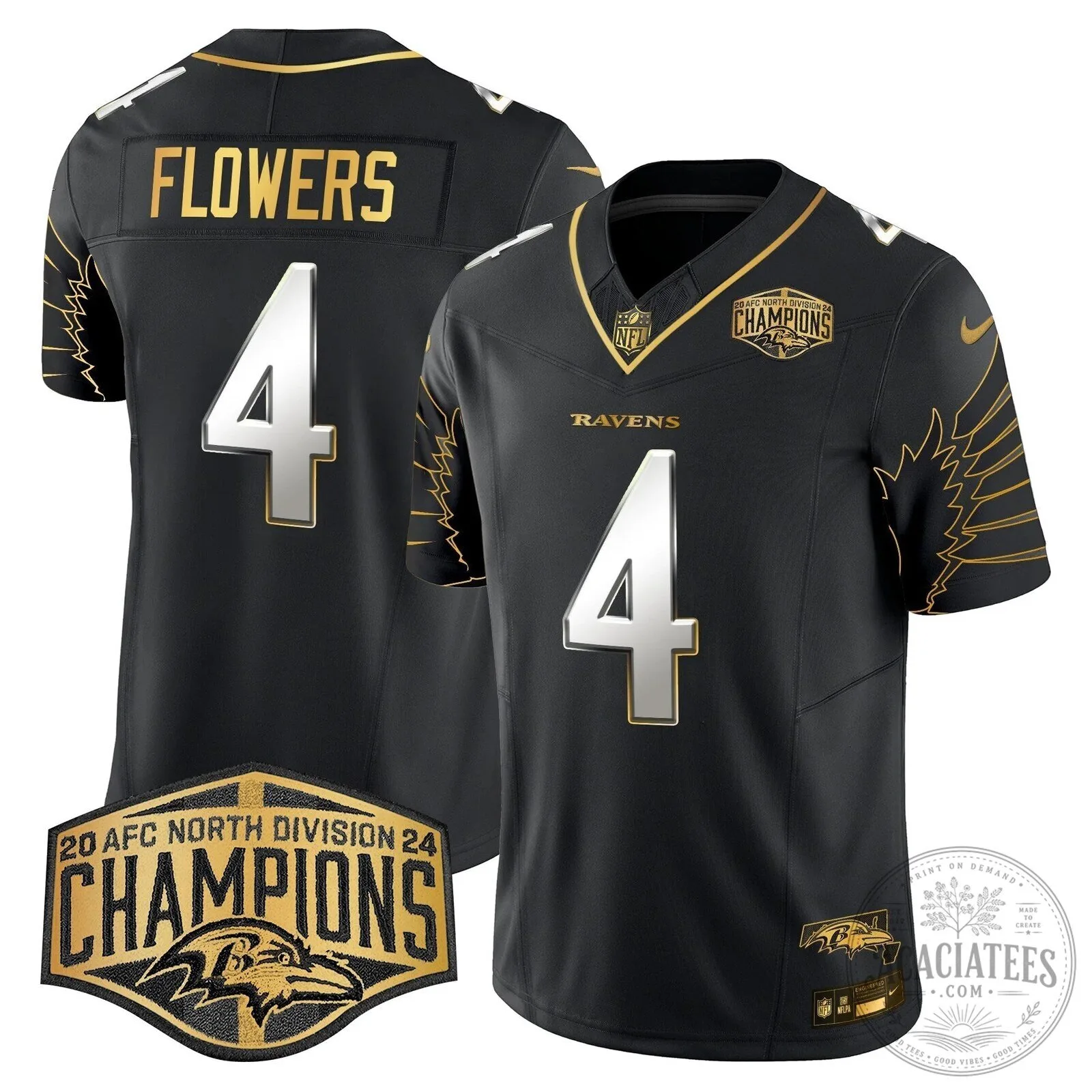 Henry Football Jersey for Baltimore Ravens 2024 AFC North Division Champions 73 Henry Football Jersey for Baltimore Ravens 2024 AFC North Division Champions