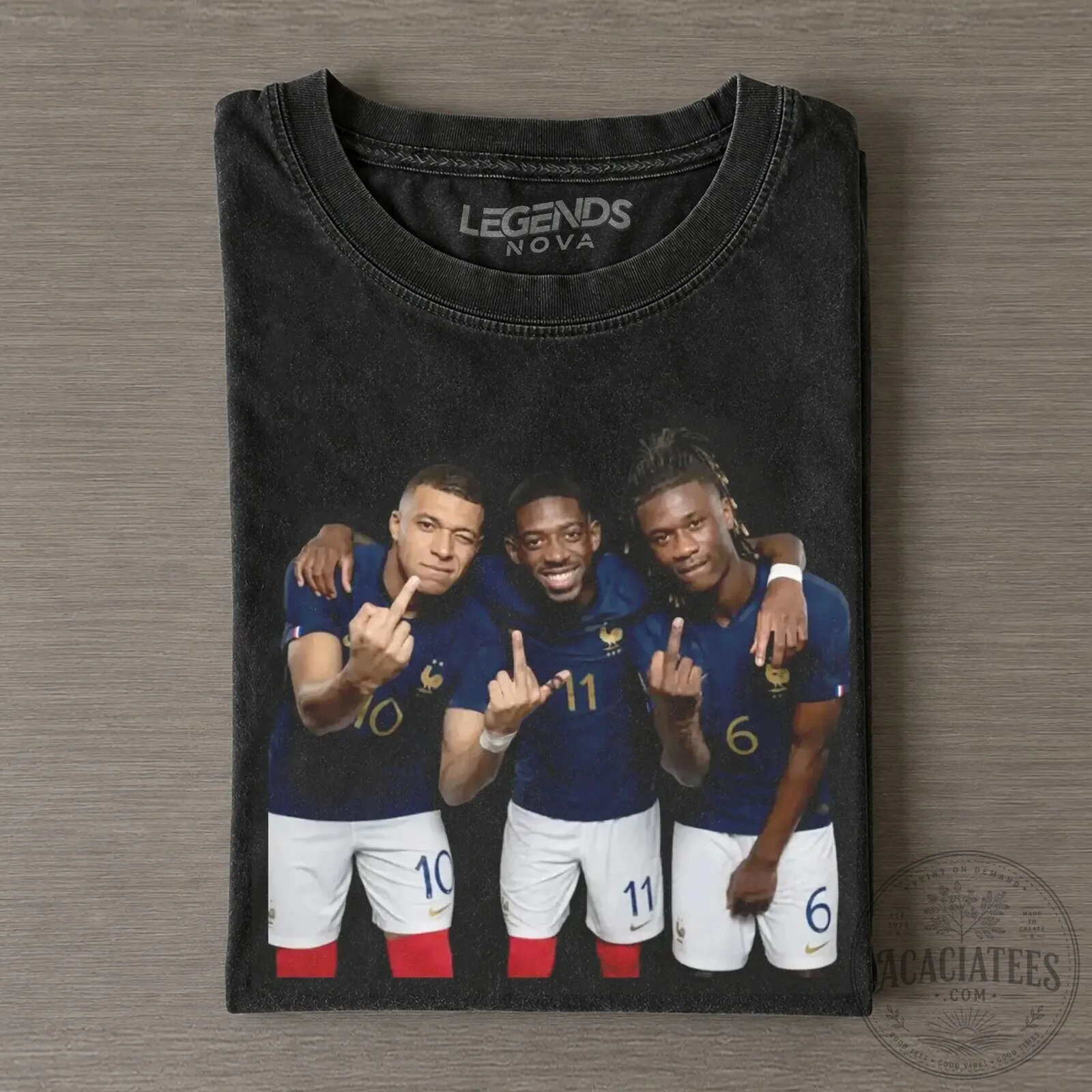 Kylian Mbappé Michael Olise Aurélien Tchouaméni France Football Team T-Shirt