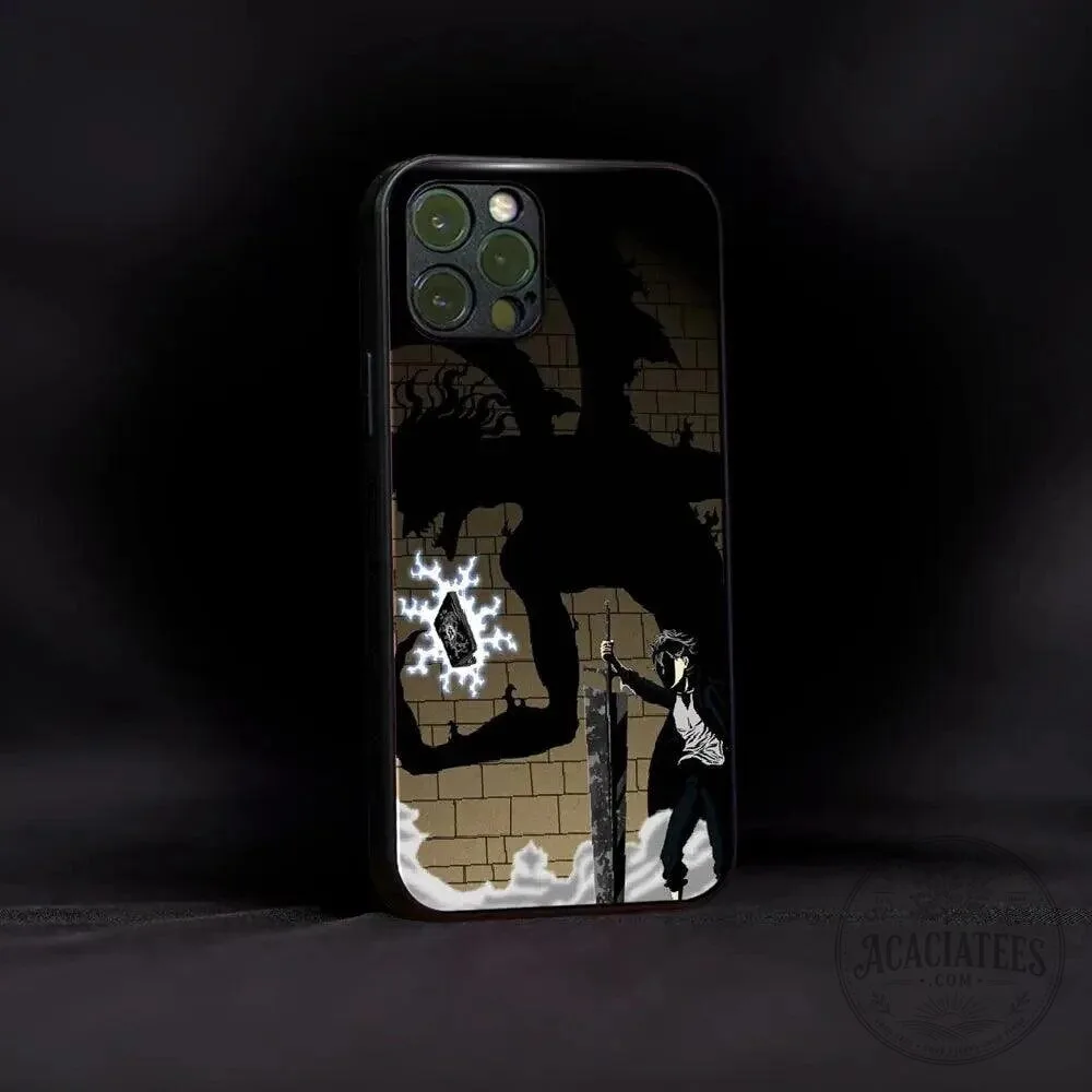 Black Clover Asta Demon Form Anime Manga Character Phone Case