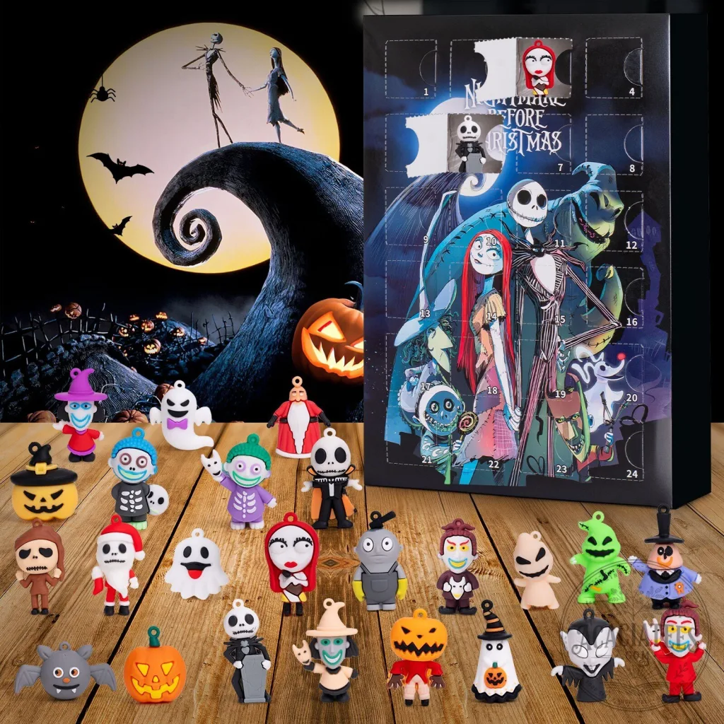 Nightmare Before Christmas Halloween Advent Calendar Countdown Box Nightmare Before Christmas Halloween Advent Calendar Countdown Box