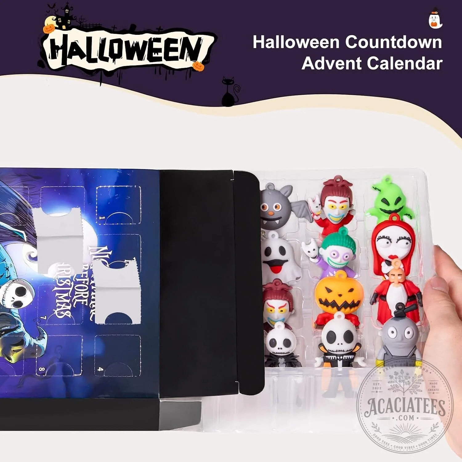 Nightmare Before Christmas Halloween Advent Calendar Countdown Box 10 Nightmare Before Christmas Halloween Advent Calendar Countdown Box
