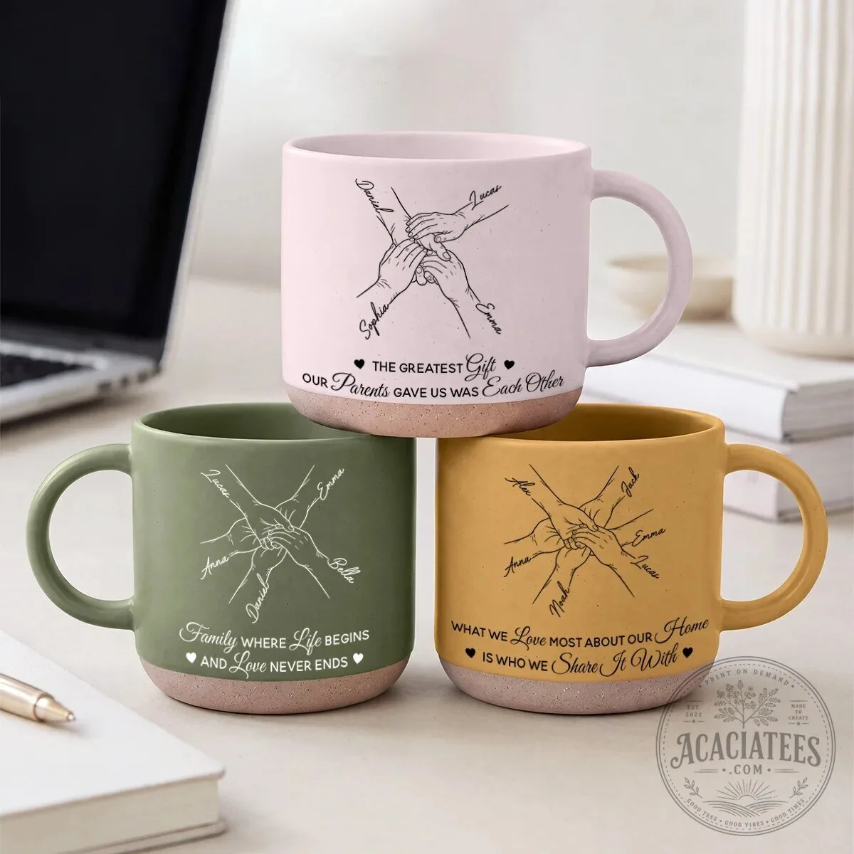 Personalized Sibling Hands Holding Together Mug for Brothers and Sisters 11 Personalized Sibling Hands Holding Together Mug for Brothers and Sisters