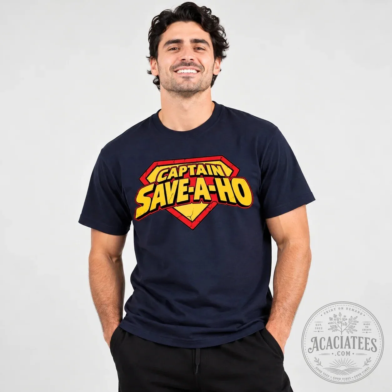 Funny Captain Save-A-Ho Parody Superhero Logo Graphic Novelty T-Shirt 20 Funny Captain Save-A-Ho Parody Superhero Logo Graphic Novelty T-Shirt