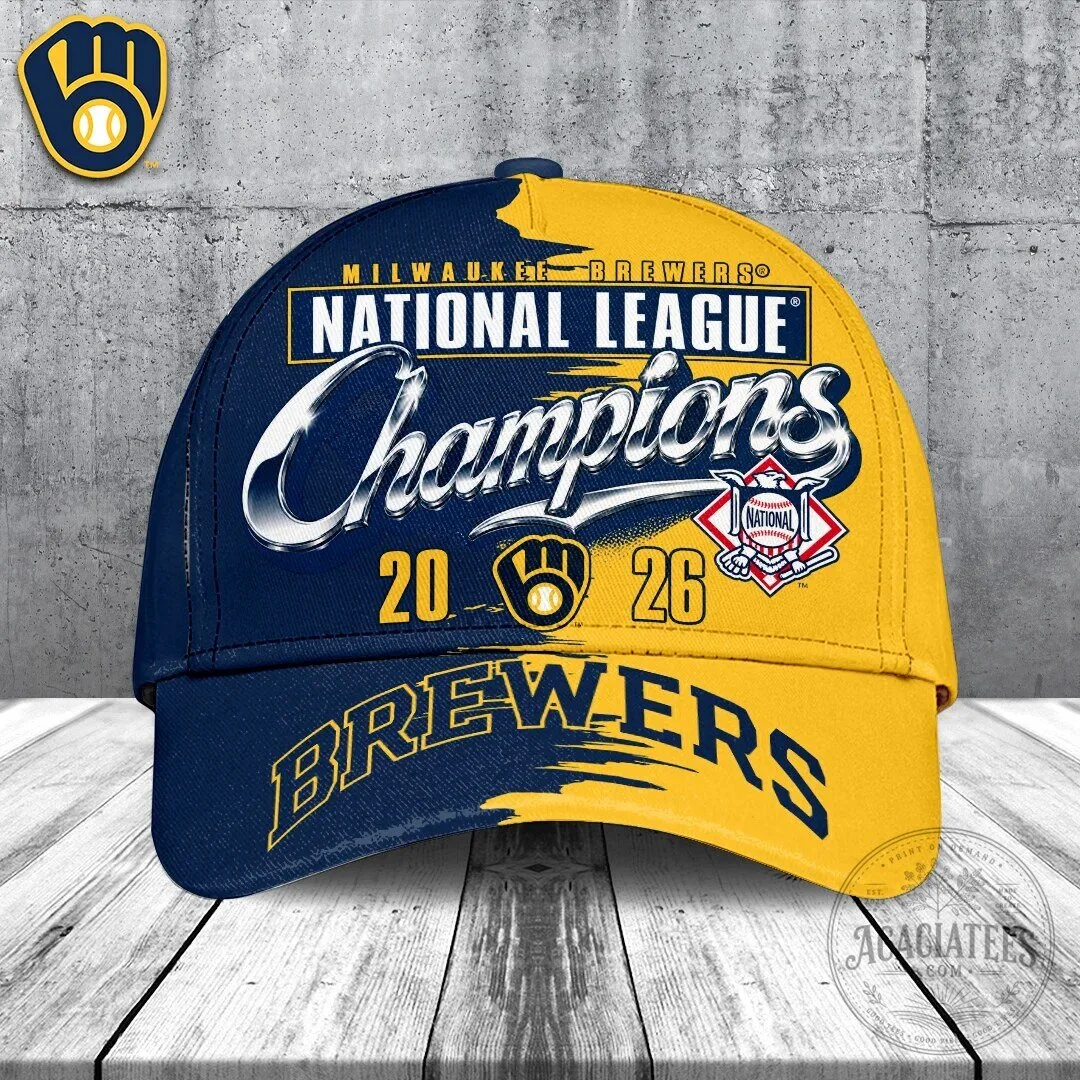 2026 Champions Baseball Cap for Milwaukee Brewers in the National League