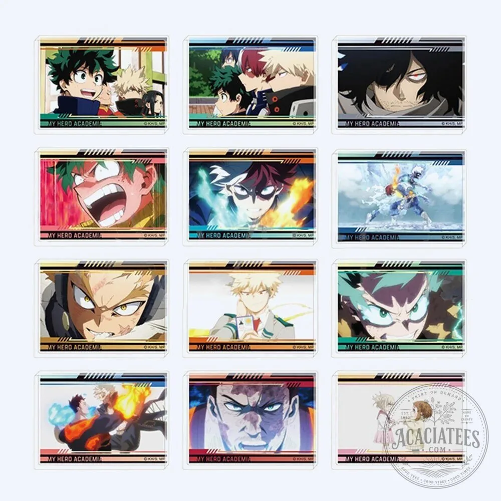 My Hero Academia Season 7 Famous Scenes Anime Acrylic Block Collectible